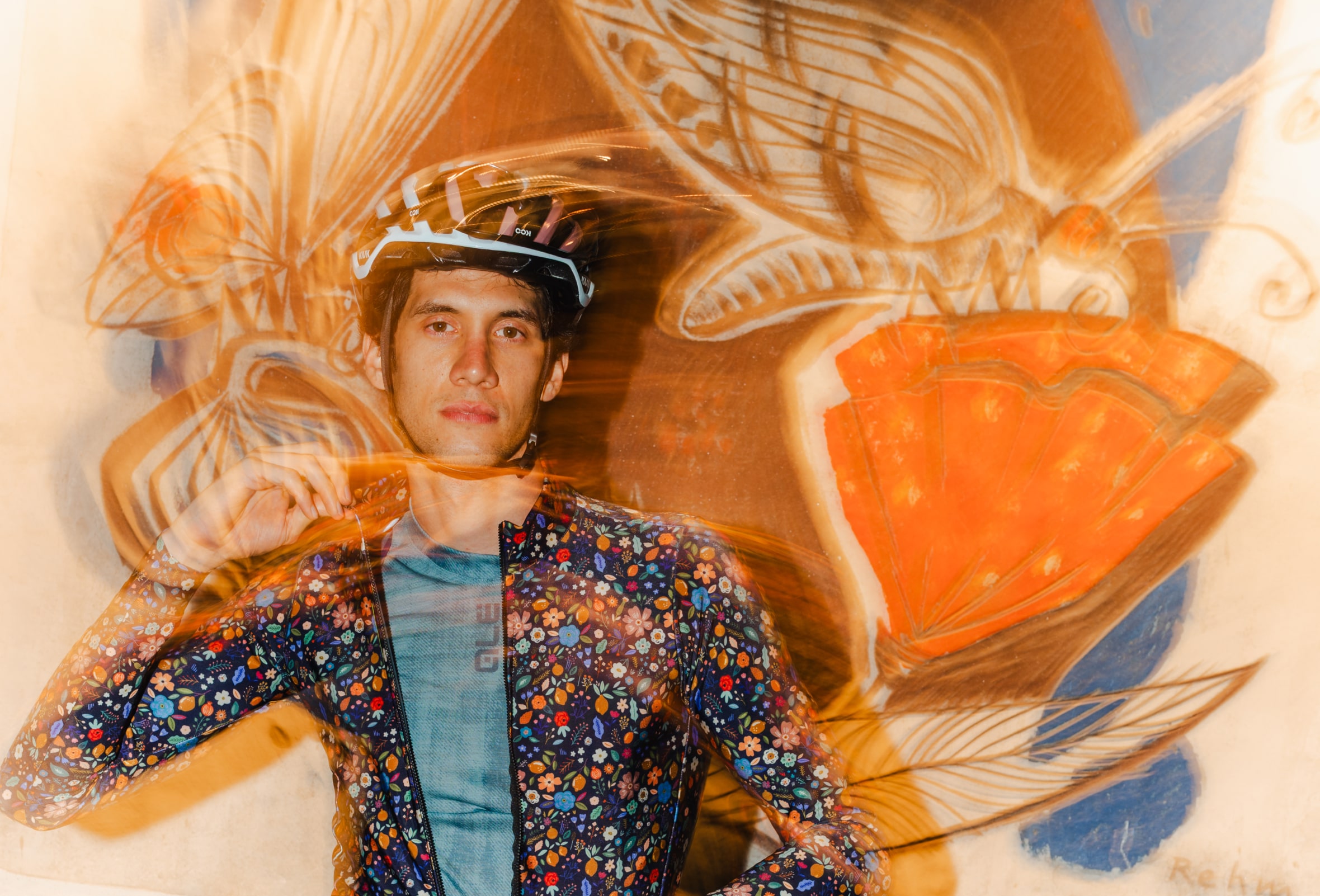 Bluza rowerowa męska Alé Cycling Solid Flowery